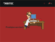 Tablet Screenshot of abitec.ba
